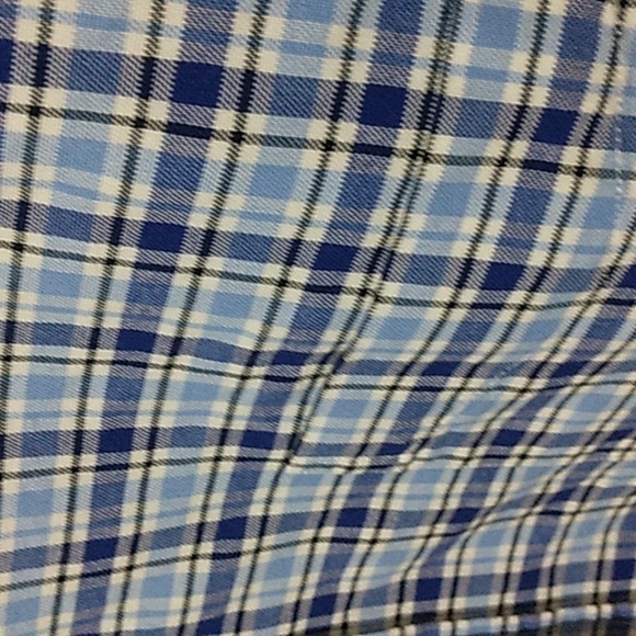 Daniel Cremieux Blue and Beige Plaid Casual Button Down Shirts - Picture 10 of 16